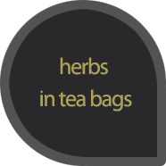 Herbs in tea bags